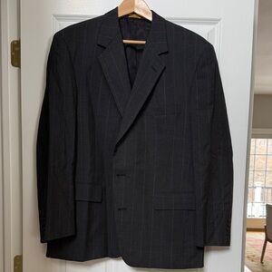 Brooks Brothers Slate Grey Pinstripe Sport Jacket